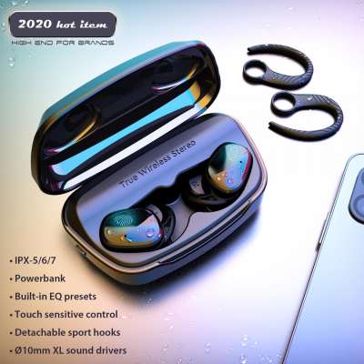 New Arrival Handsfree OEM dropshipping wireless touch control sport bluetooths earbuds gamer headphones with mic