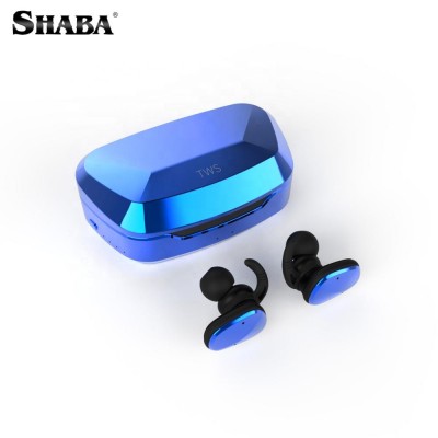 TWS Twins True Wireless Earphones Bluetooth V5.0 In Ear Sport Earbuds IPX5 Waterproof For Running With Recharge Base